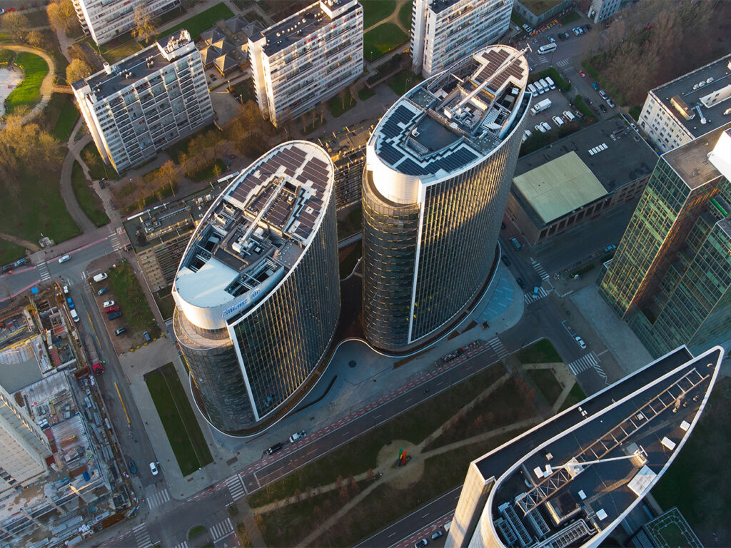 Ellipsvormige zustertorens verrijken straatbeeld en Brusselse skyline