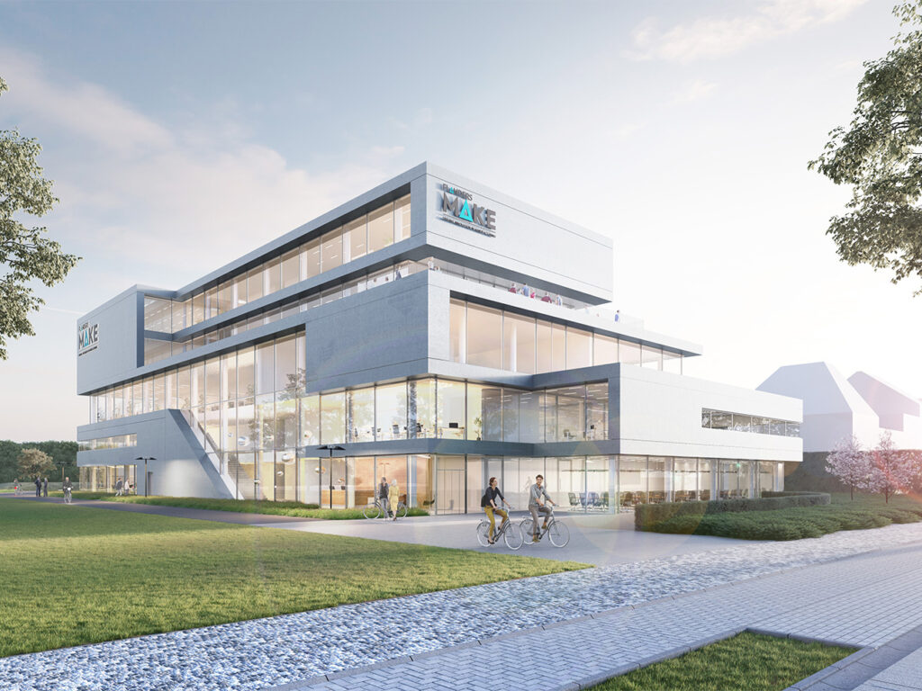 Fraai cocreatiecentrum zet de toon voor nieuwe R&D-campus