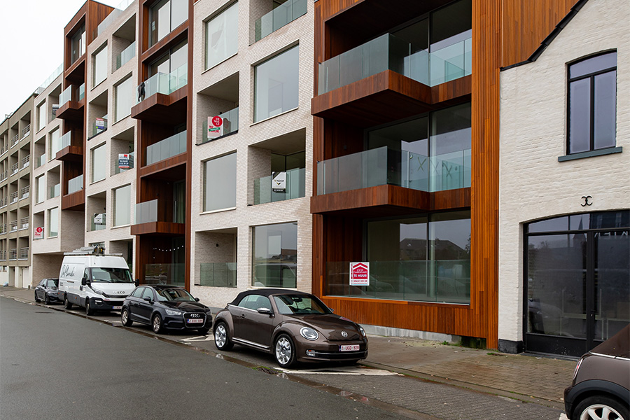 Kaskade biedt 26 appartementen met zicht op de Leie