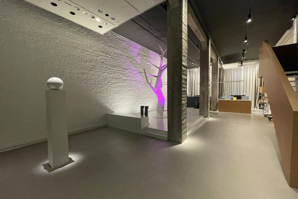 ERCO showroom transformeert tot Lighting Center 