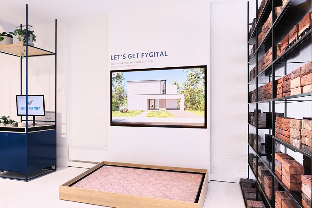 Vandersanden opent innovatieve fygital showroom in hartje Antwerpen